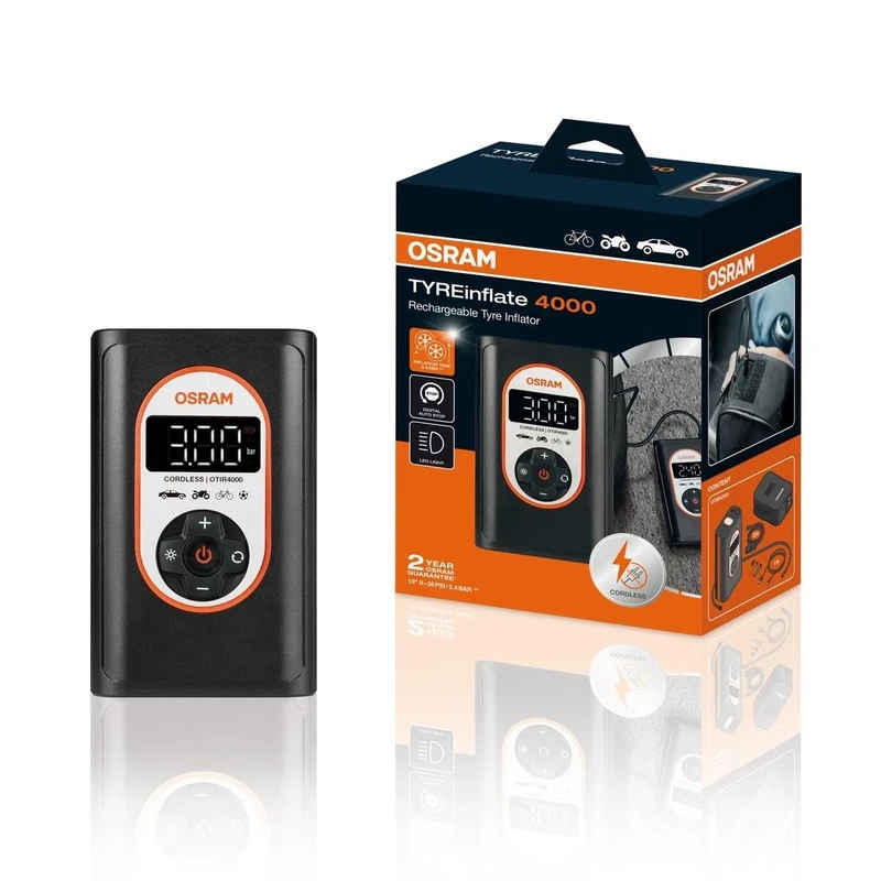 Osram TYREinflate 4000 - Tyre Pump