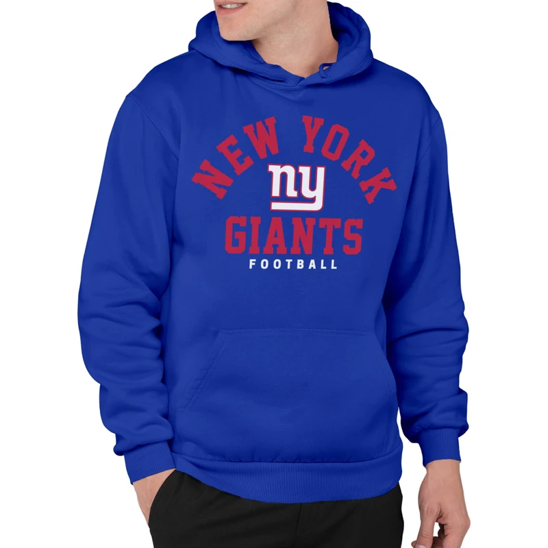 Junk Food NFL Classic Team Logo Hoodie Blue