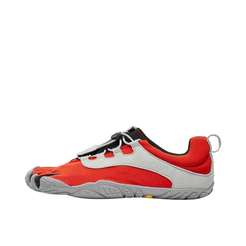 Vibram Men's V-Run Retro Trainers, Red Black Grey, 38 EU