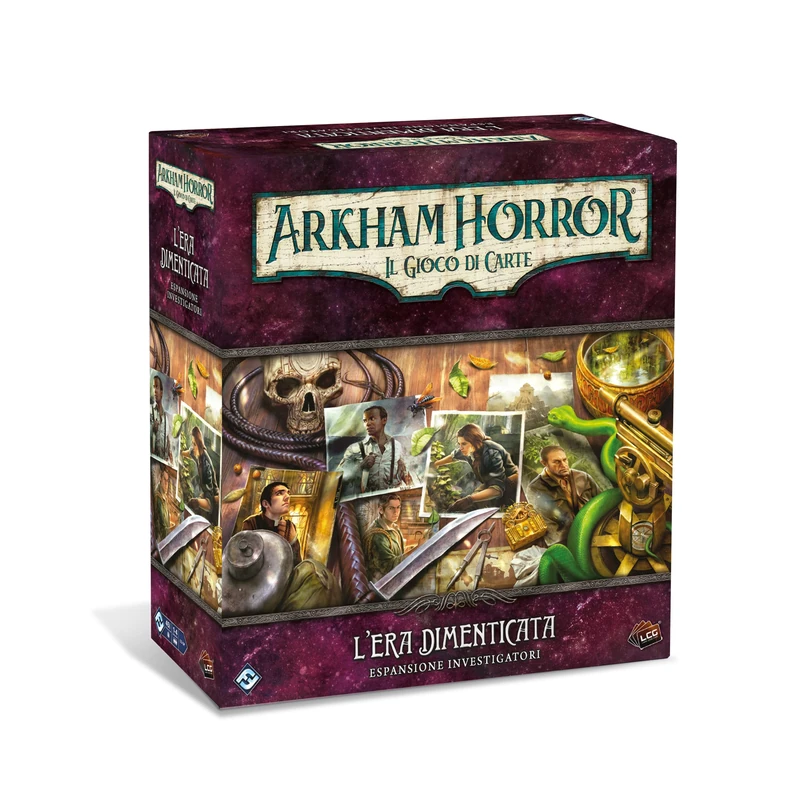 Asmodee - Arkham Horror, The Card Game: The Forgotten Era - Investigator Expansion, 1-4 Players, 14+ Years, Italian Edition