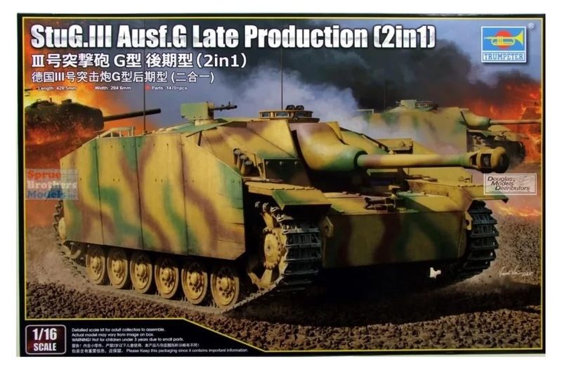 Trumpeter 1:16 - StuG.III Ausf.G Late Production (2in1)
