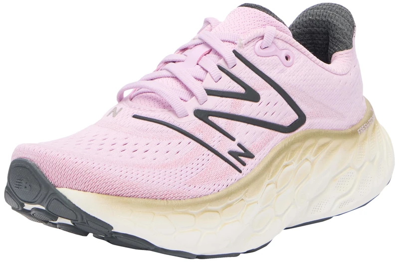 New Balance Women's Fresh Foam X More v4 Sneaker, Grapefruit, 5 UK
