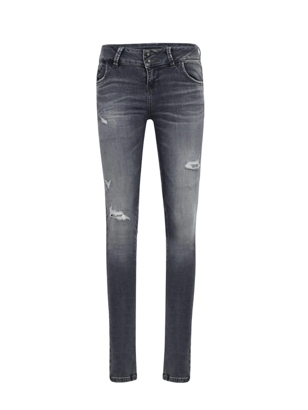 LTB Molly Heal Wash Jeans, Grey Fall Wash 54571, 25W / 34L