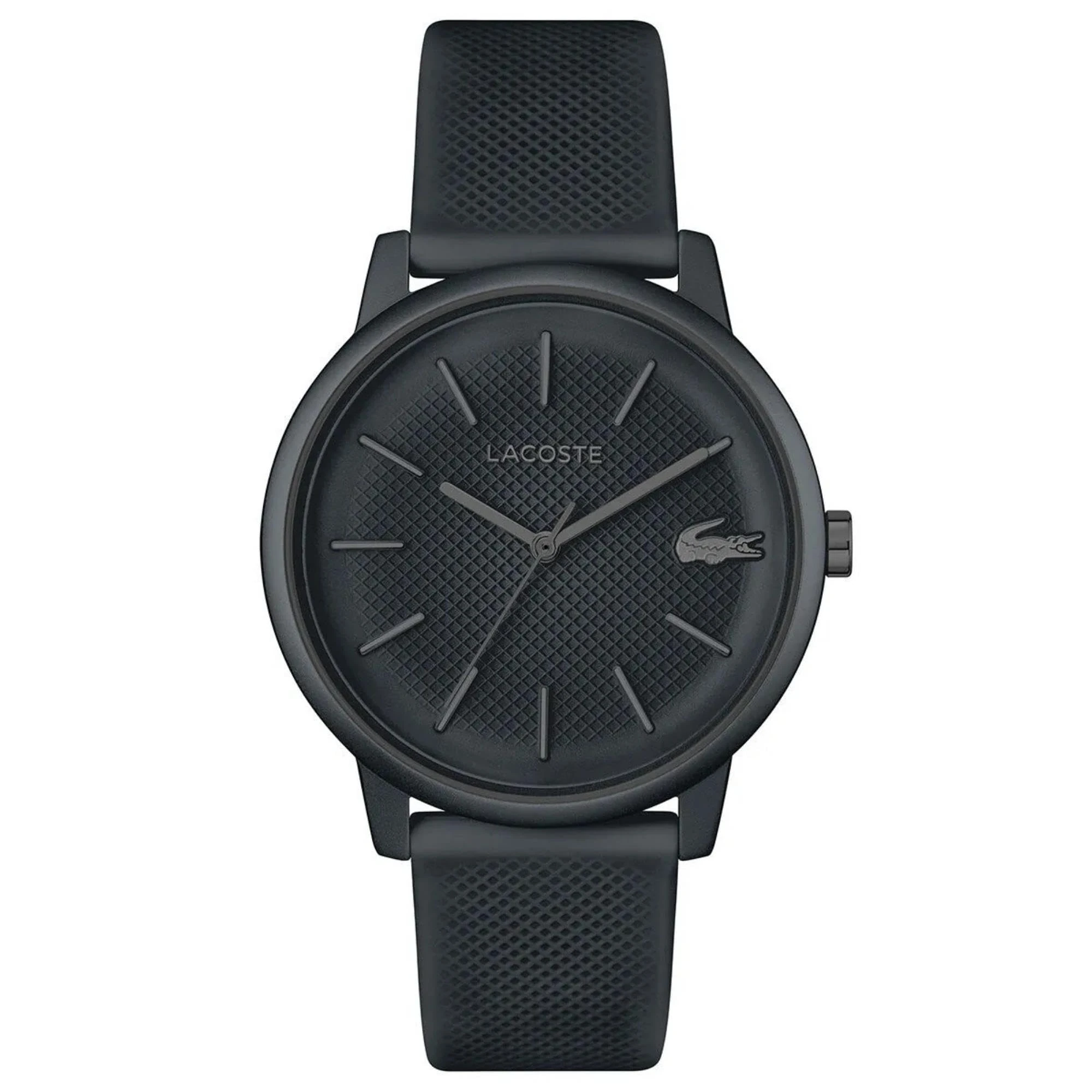 Lacoste Analogue Quartz Watch for Men LACOSTE.12.12 Move Collection with Grey Silicone Bracelet - 2011242