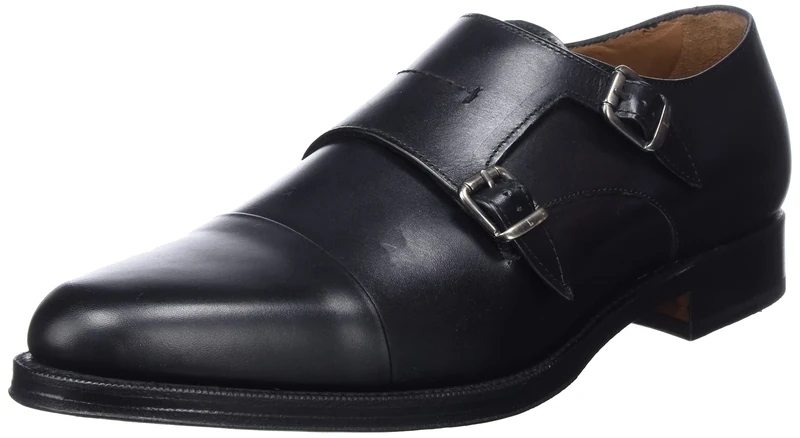 Lottusse Men's Premium Oxford, Black, 7.5 UK