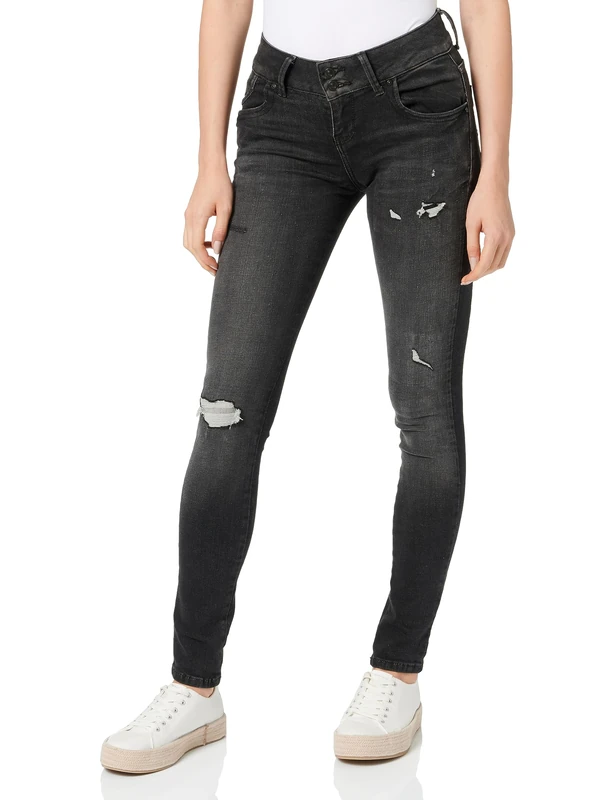 LTB Molly Heal Wash Jeans, Zalie Wash 54589, 25W / 34L