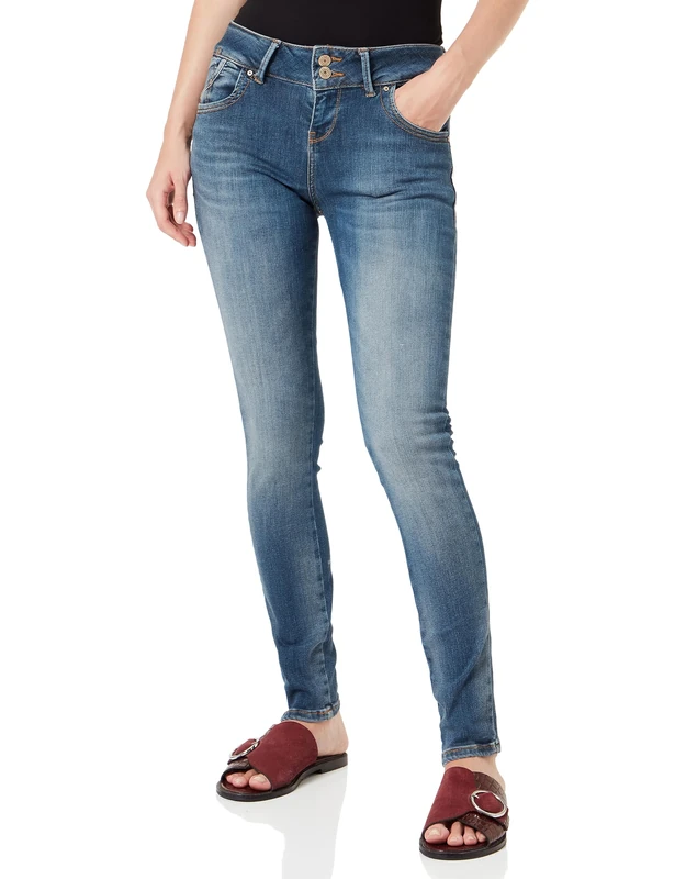 LTB Molly Heal Wash Jeans, Gaila Undamaged Wash 54551, 25 W/36 L