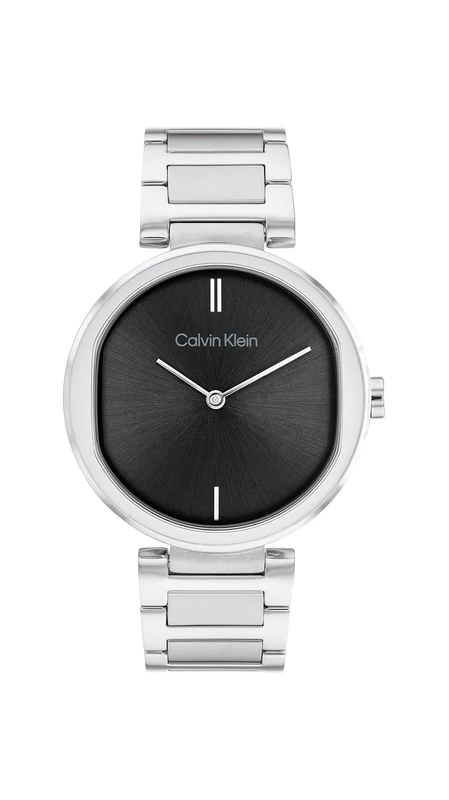 Calvin Klein Analogue Quartz Watch for Women CK Sensation Collection with Silver Stainless Steel Bracelet - 25200249
