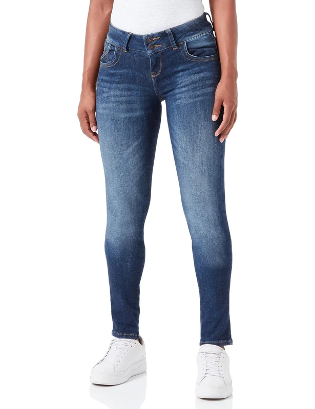 LTB Molly Heal Wash Jeans, Morava Undamaged Wash 54574, 24 W/30 L