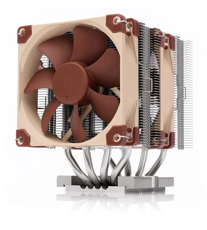 Noctua NH-D9 DX-4677 4U, Premium CPU Cooler for Intel Xeon LGA4677 & LGA4710 (Brown)