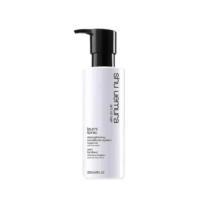Shu Uemura, Strengthening Conditioner Izumi Tonic, All Hair Types, Enriched with Rice Water, Shine & Thickness, 250 ml