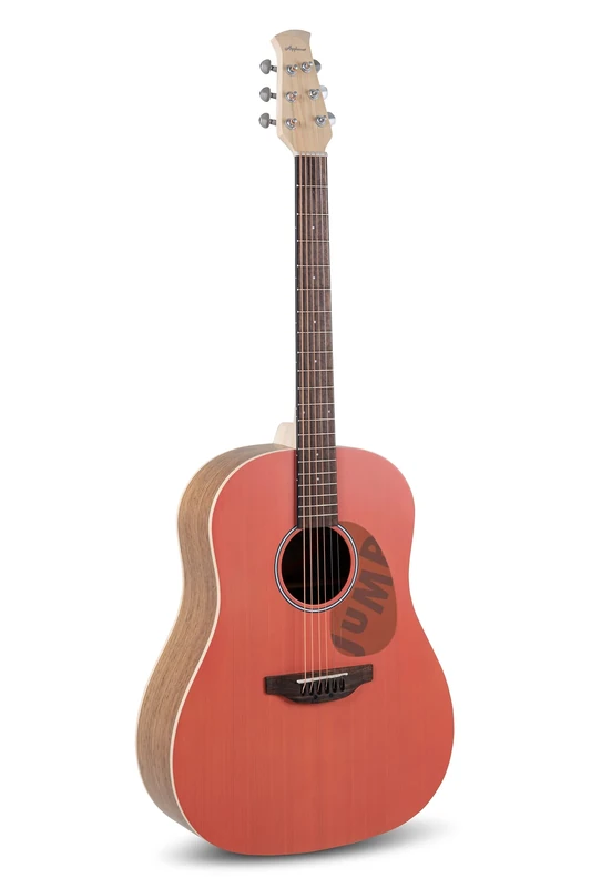 Applause Acoustic Guitar Jump Slope Shoulder Dreadnought Peach AAS-69-O