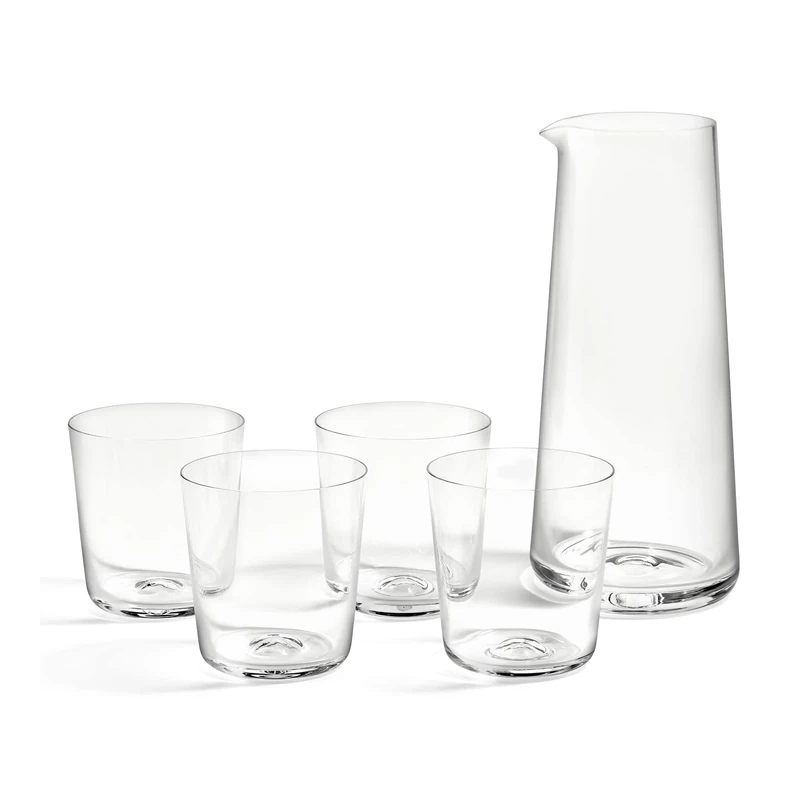 Royal Doulton 1815 Clear Carafe & Tumbler 5-Piece Set