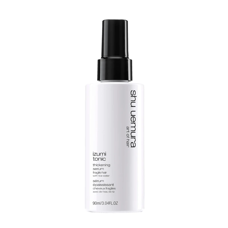 Shu Uemura, Thickening Serum Izumi Tonic, All Hair Types, Enriched with Rice Water, Shine & Thickness, 90 ml