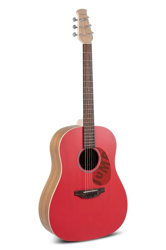 Applause Acoustic Guitar Jump Slope Shoulder Dreadnought Lipstick AAS-69-R