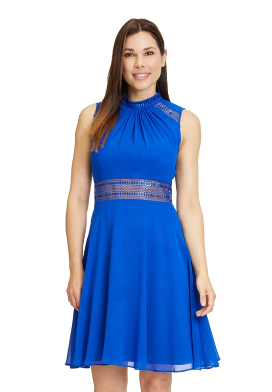 Vera Mont Vera Mont Women's 0131/4825 Dress, Jewel Blue,