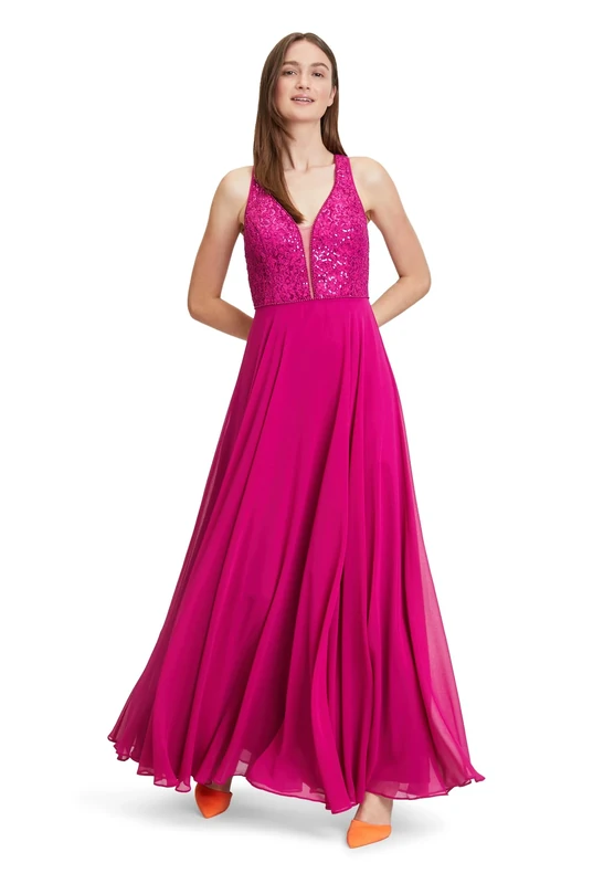 Vera Mont Vera Mont Women's 0257/4825 Dress, Classic Pink, 18