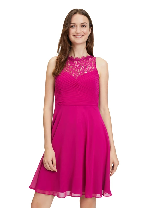 Vera Mont Women's 0241/4825 Dress, Classic Pink, 12