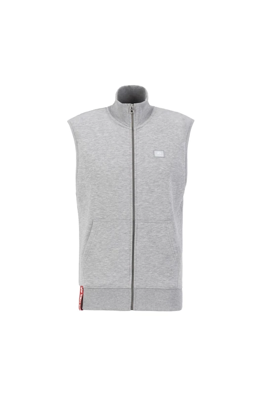 Alpha Industries X-Fit Collar Vest for Men Grey Heather