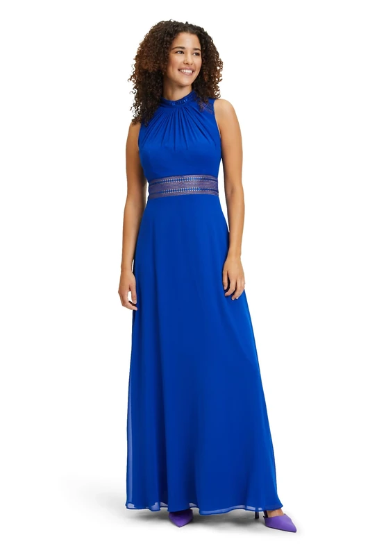 Vera Mont Vera Mont Women's 0104/4825 Dress, Jewel Blue, 16