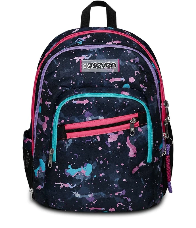 Seven Advanced Detach Backpack, Betroot Purple, 31 x 43 x 22 cm, School