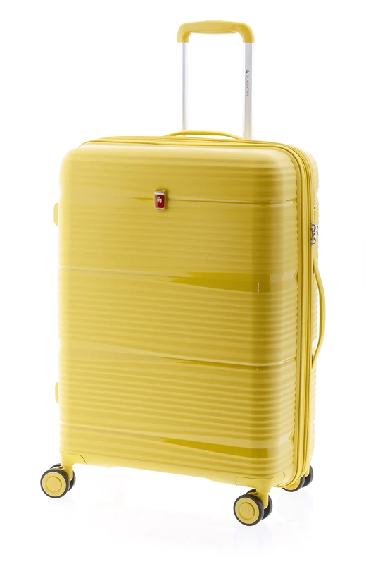 GLADIATOR Bionic Expandable Suitcase - 65cm Medium Lemon Tree