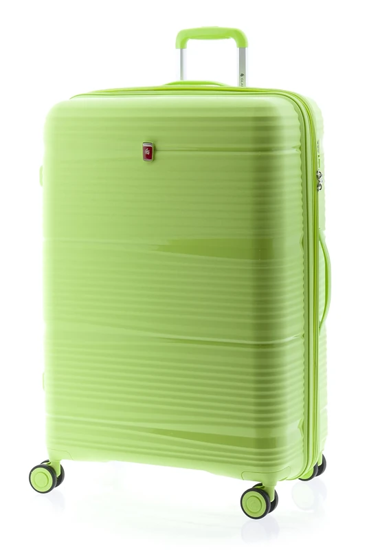 GLADIATOR Bionic Expandable Suitcase, Hard and Spinner Wheels, Large, 30", Light Green, Grande, 76 cm, Expandable Suitcase, Hard and Spinner Wheels.