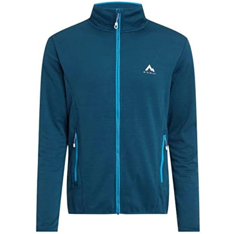McKinley Roto III UX Men's Fleece Jacket Blue Petrol - L