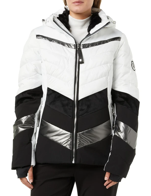 Mckinley Idabella Jacket White/Black Night/Wh 44