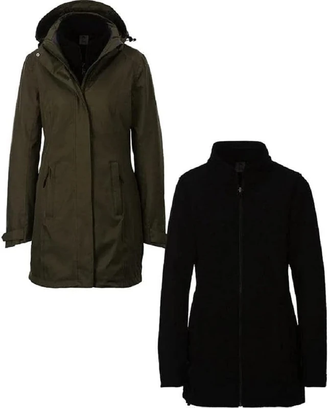 Mckinley Manabel II Jacket Black Night/Melange/ 38