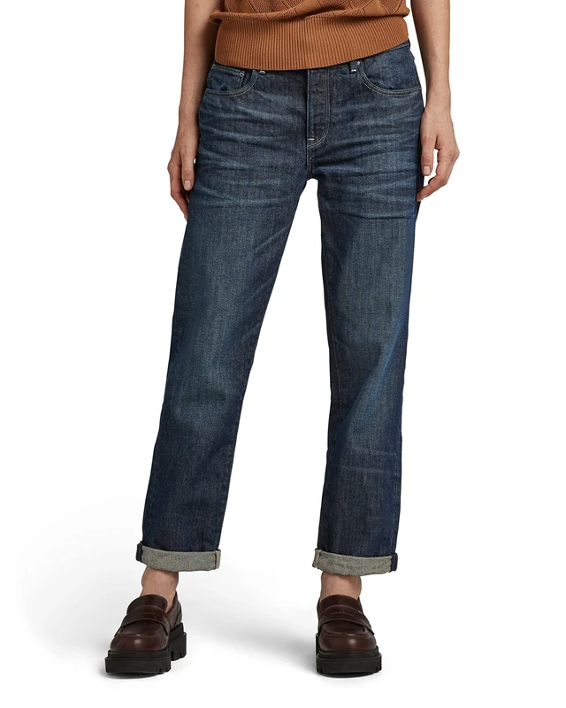 G-STAR Women's Kate Boyfriend Jeans Jeans, Blue (Antic Regal Marine D15264-b988-b994), 28W / 32L