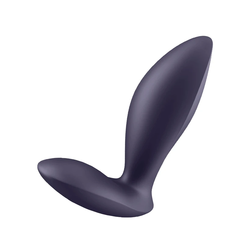 Satisfyer Power Plug Anal Vibrator | Body-Friendly Silicone | Bluetooth App-Controlled | Waterproof (IPX7) | Intense Vibrations | Adult Sex Toy for Men and Women | Mens Prostate Buttplug - Image 1