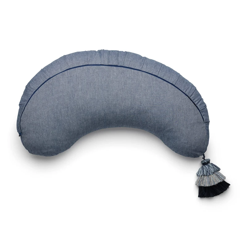 DockATot Nursing Pillow - Indigo Chambray - Image 1
