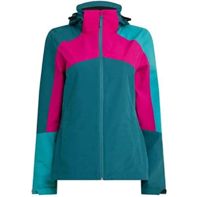 Mckinley Lassa Jacket Blue Petrol/Pink Dar 36