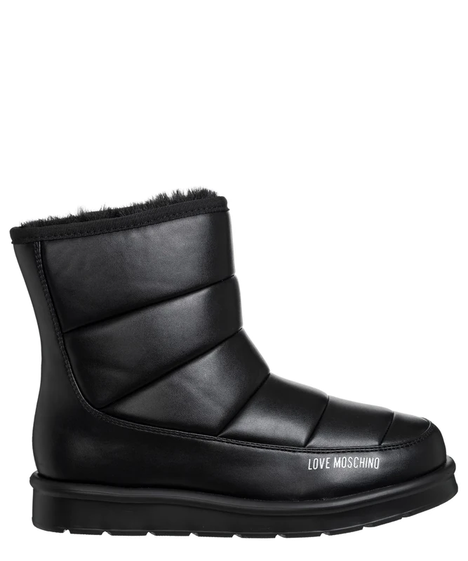 Love Moschino Women Ankle Boots Black 4 UK