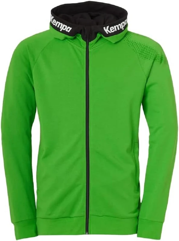 Kempa Men's Core 26 Hood Jacket Men's Boys Hooded Jacket Training Jacket Sweatshirt Hoody Pullover with Hood