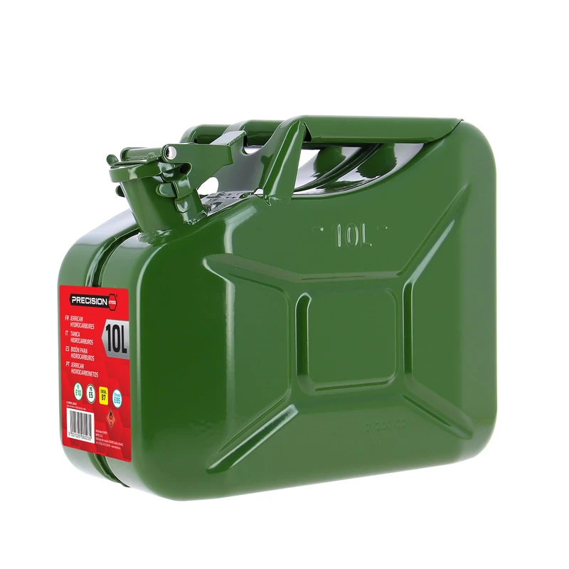 XL TECH 506023 Jerry Can US Metallic Hydrocarbons: Petrol, Diesel, Oil, 10L