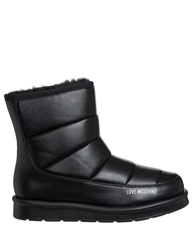 Love Moschino Women Ankle Boots Black 5 UK
