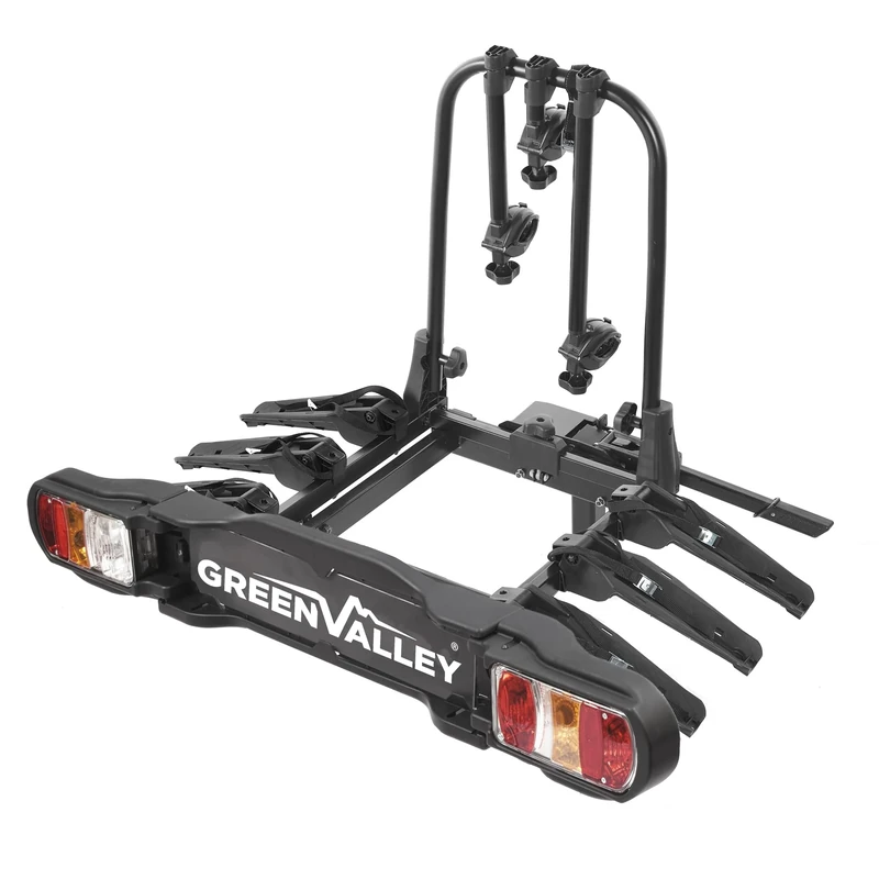 Green Valley Discovery-3, complete for 3 bikes with folding plastic rail - Image 1