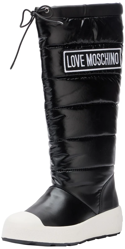 Love Moschino Ja15865h0hin000a, Women's Snow Boots, Black, 5 UK