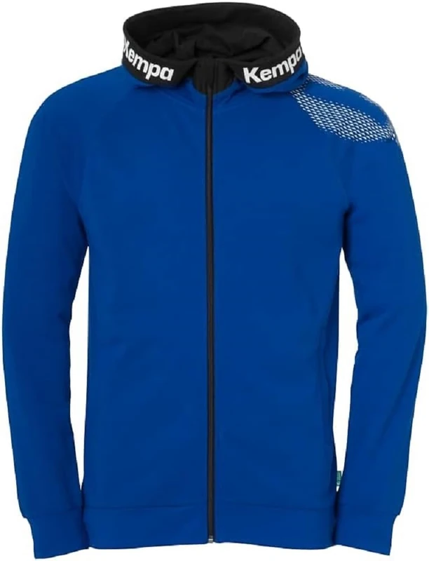 Kempa Men's Core 26 Hood Jacket Men's Boys Hooded Jacket Training Jacket Sweatshirt Hoody Pullover with Hood