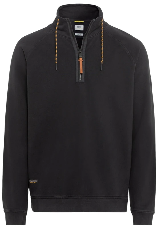 camel active Men's 409485/2w15 Sweater, Asphalt, XXXXXXL