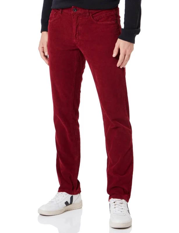 camel active Men's 488325/2f33 Jeans, Amber Red, 33 W/32 L