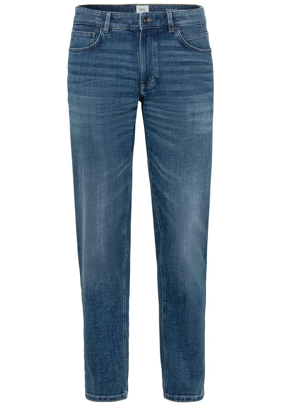 camel active Men's Jeans, Mid Greencast, 42 W/32 L