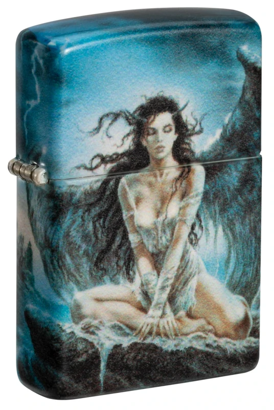 Zippo Windproof Lighter, Luis Royo Design – 540°, Colour Image – Refillable, Reusable, Windproof Design – Comes in Gift Box – Made in the USA