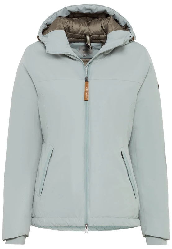 camel active Women's Short Sporty Texxactive Jacket, gray, 38