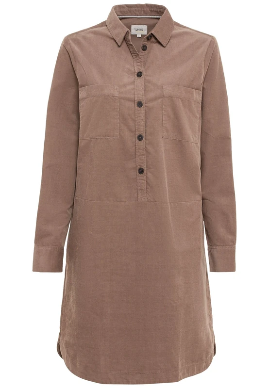 camel active Women's Dress, Light Walnut, L