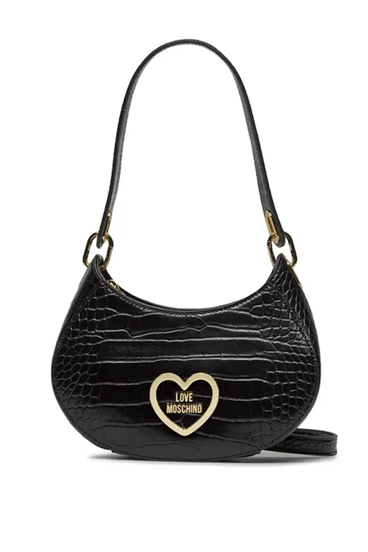 Love Moschino Women JC4177PP0H Shoulder Bag, Black, One Size
