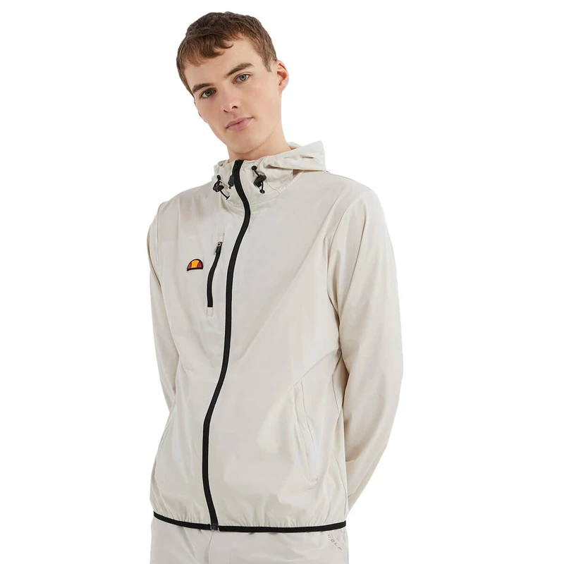 ellesse Men's Losali Jacket, Stone, S UK