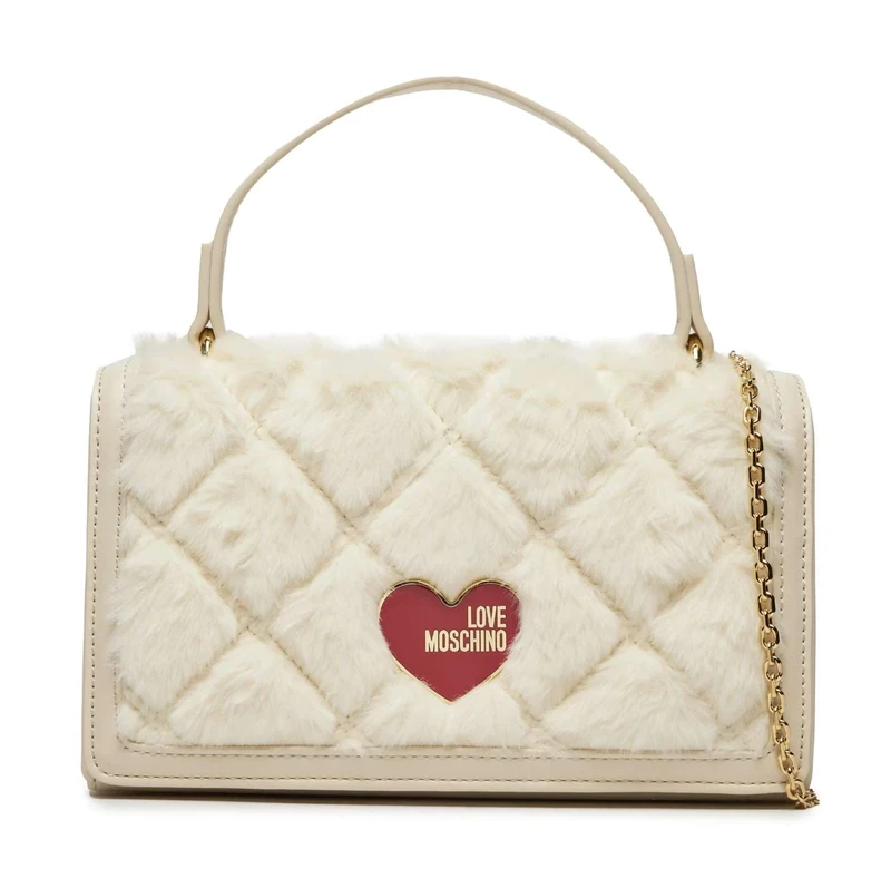 Love Moschino Jc4295pp0h, Women's Handbag, One Size, White, 22X13X5